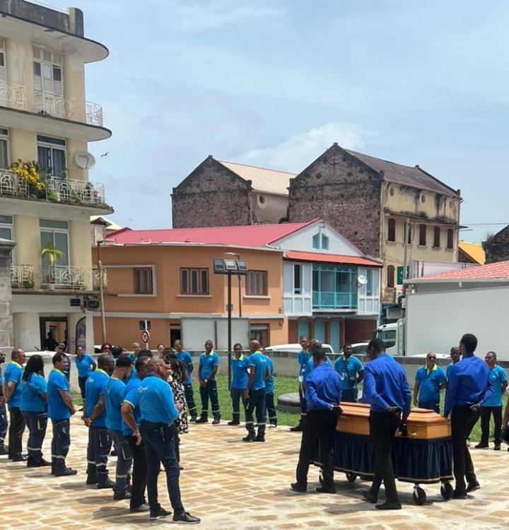 Service d'inhumation Martinique